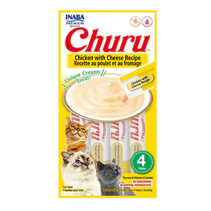 Churu Pollo y Queso Snack Gatos 56 g