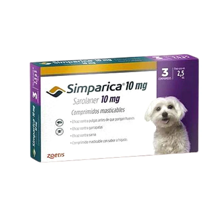 Simparica para perros 2,5 a 5 kilos 2