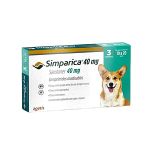 Simparica 10 a 20 kg | Antipulgas Perros