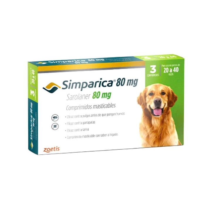 Simparica para perros 20-40 kilos 2