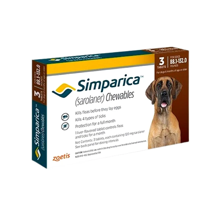 Simparica para perros 40-60 kilos 2