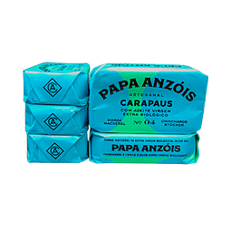 5 cans - Horse Mackerel with Organic Extra Virgin Olive Oil (Papa Anzóis)