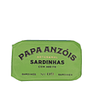 Paquet de 5 sardines en conserve à l'huile d'olive vierge (Papa Anzóis)