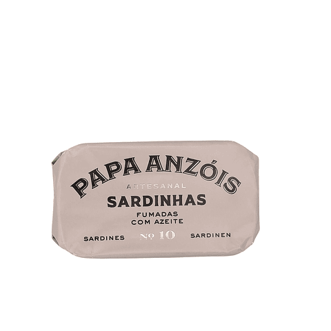 Pack de 5 Conservas de Sardinha Fumada com Azeite Virgem  (Papa Anzóis) 
