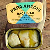 Pack de 5 Conservas de Cachaço de Bacalhau com Azeite Virgem Extra BIO (Papa Anzóis)