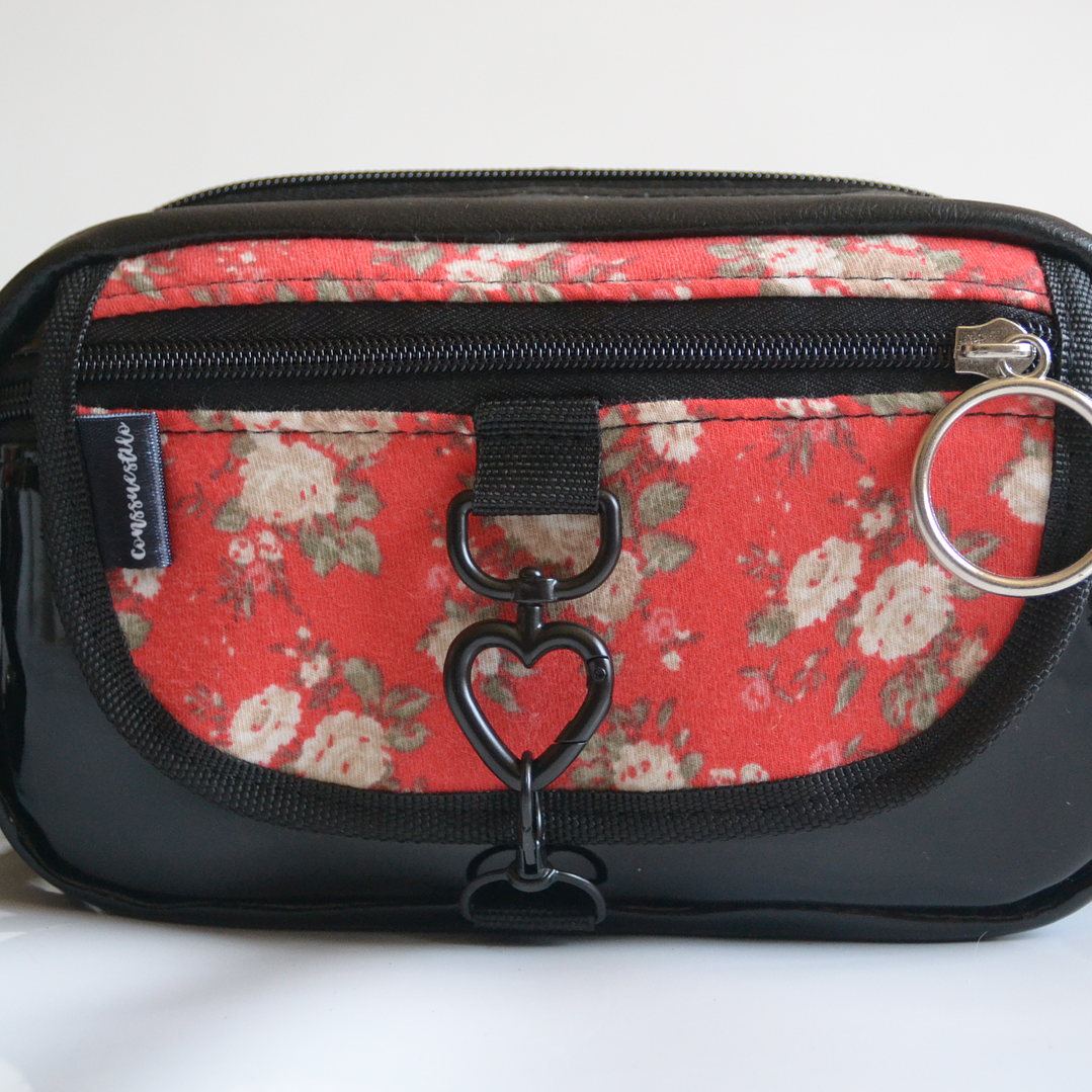 Full función charol + estampado flores 1