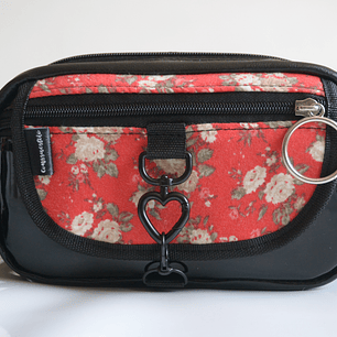 Full función charol + estampado flores