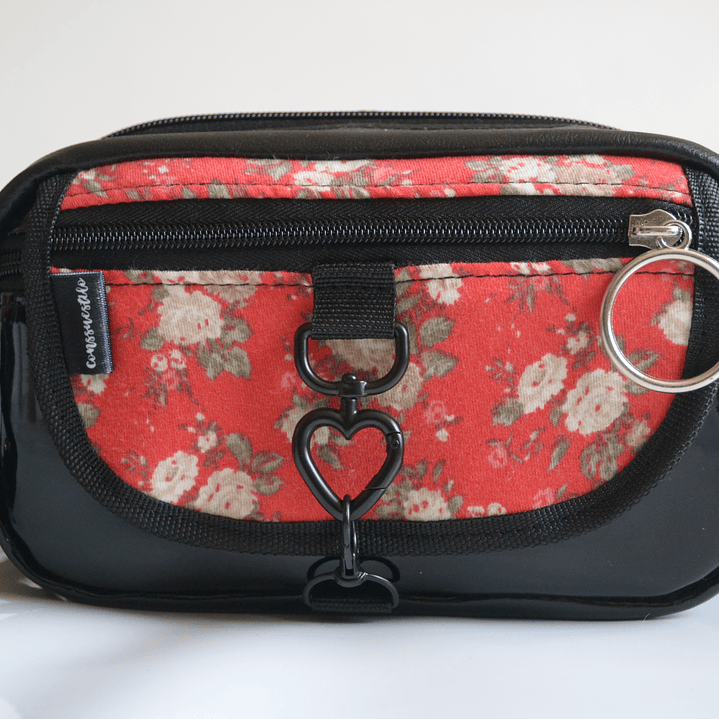 Full función charol + estampado flores 1