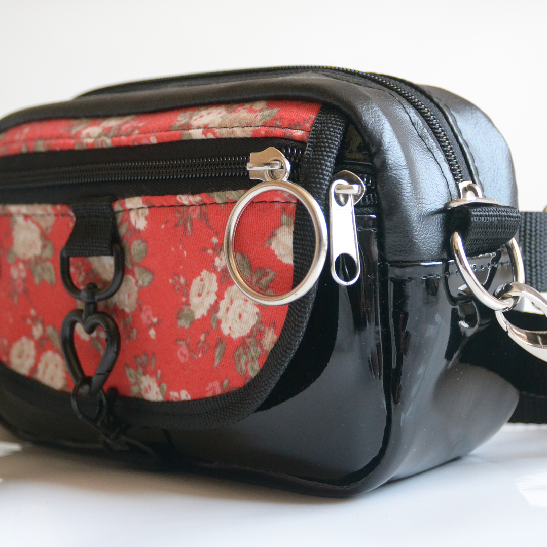 Full función charol + estampado flores 2