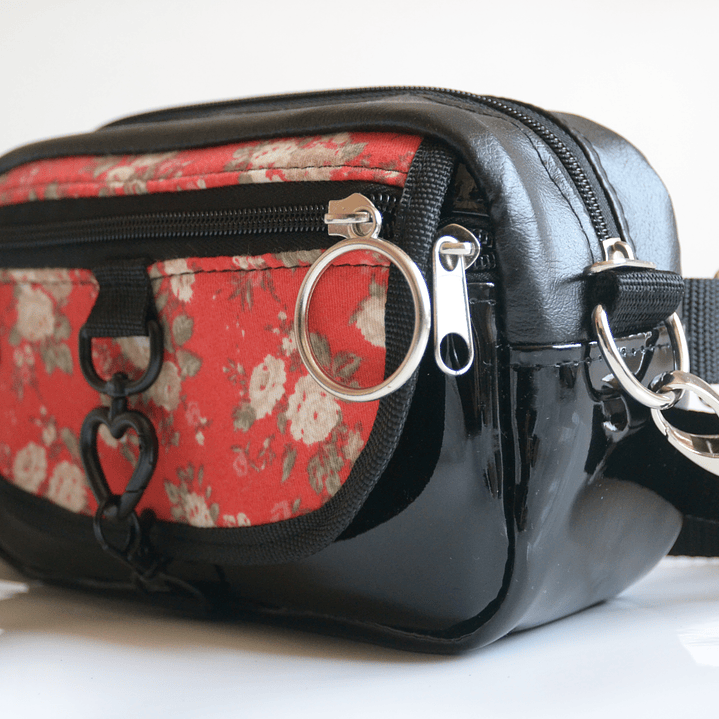 Full función charol + estampado flores 2