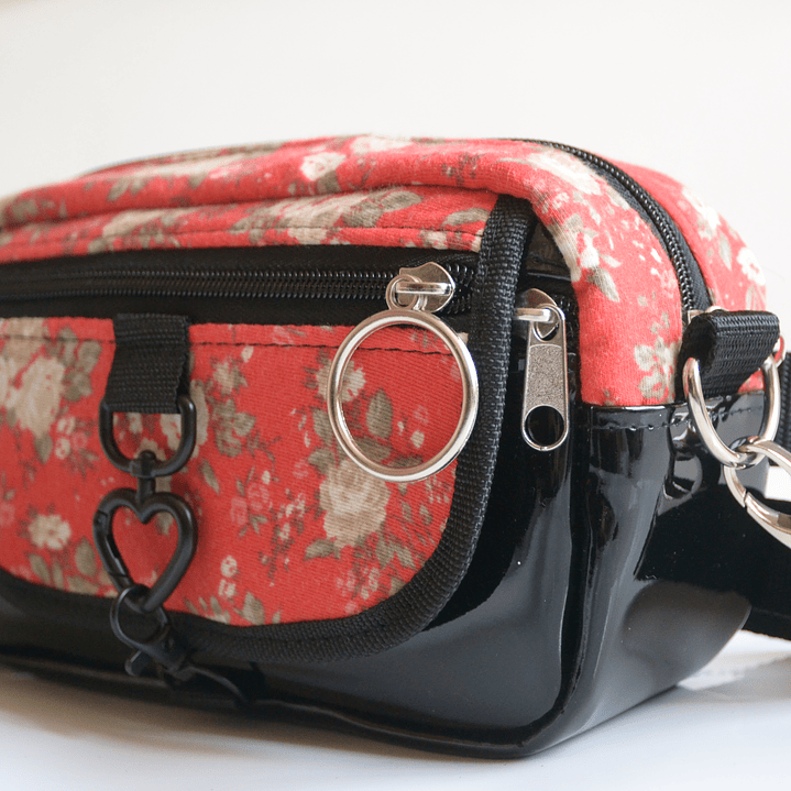 Full función charol + estampado flores 1