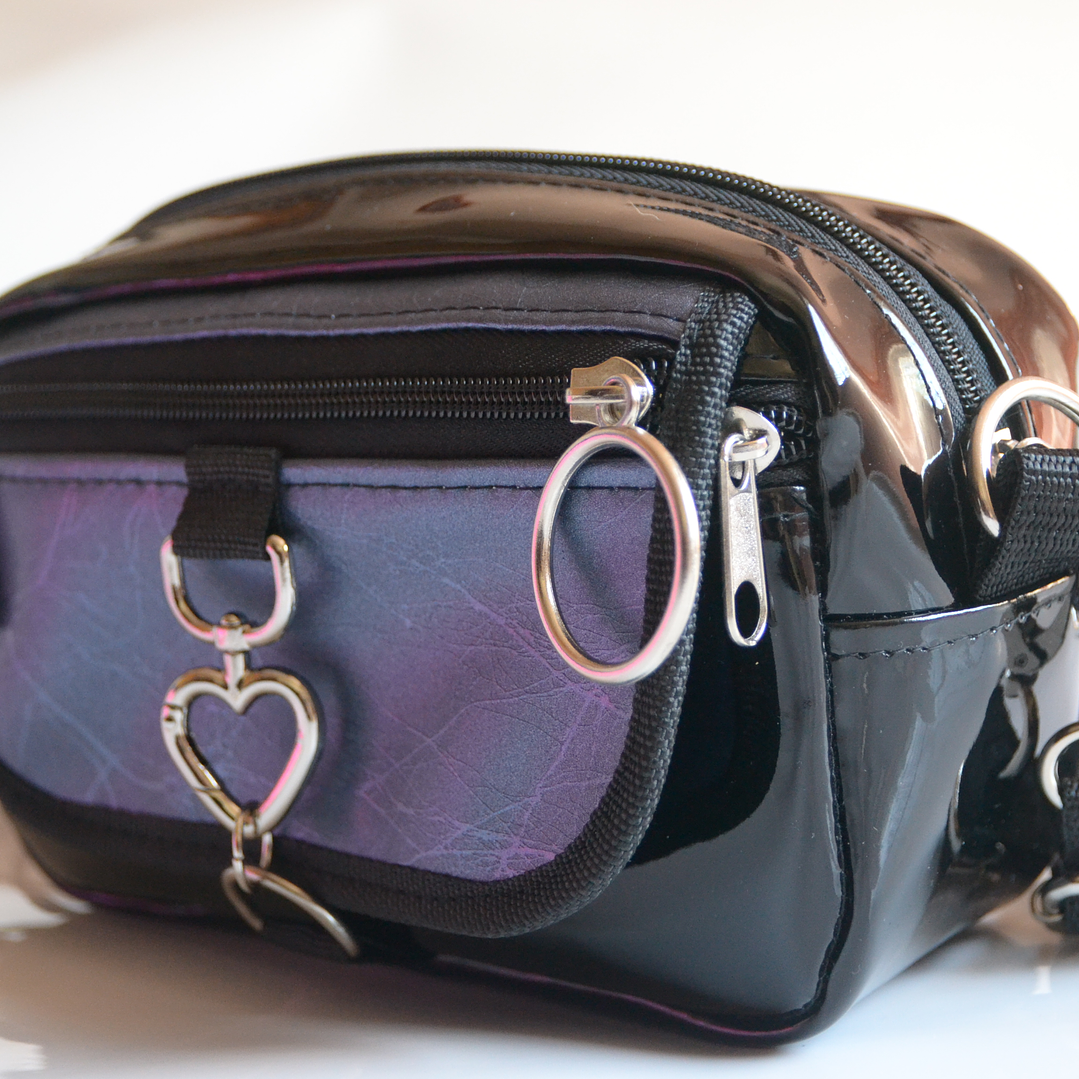 Full función charol + cuerina metalizada 2