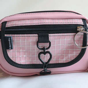 Full función charol rosa pastel