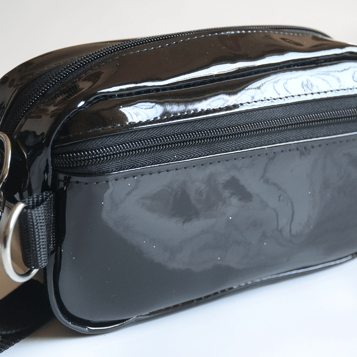 Full funcion charol negro + rosa pastel 3