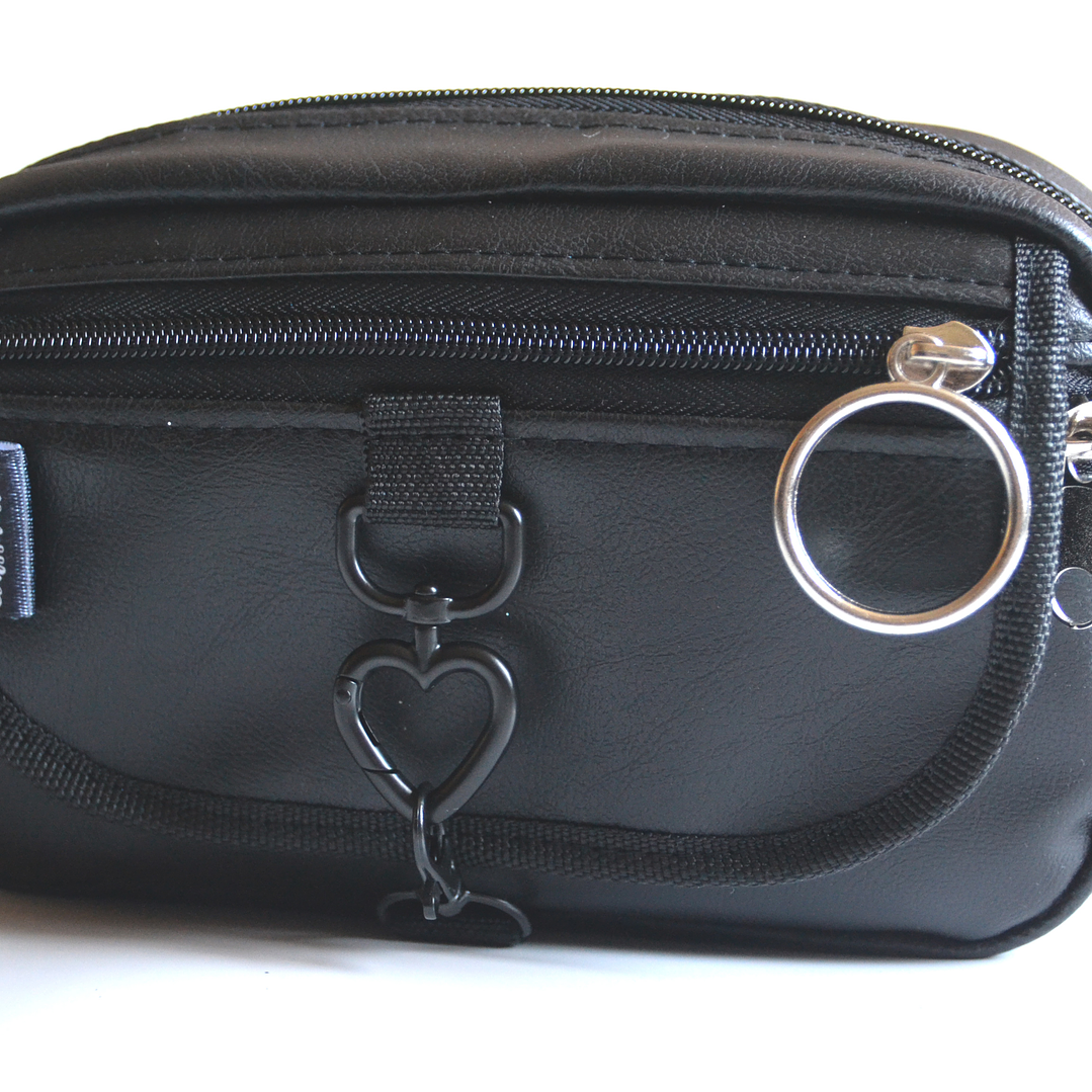 full función cuerina negra corazón negro 1