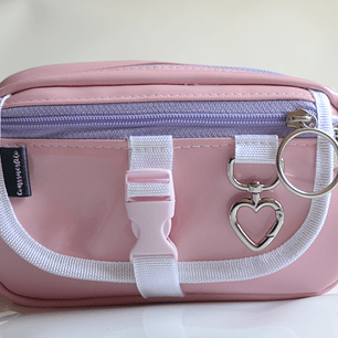 Full función charol rosa pastel + lila