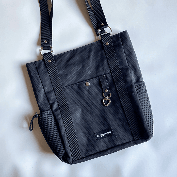 Totebag mediana total black 1