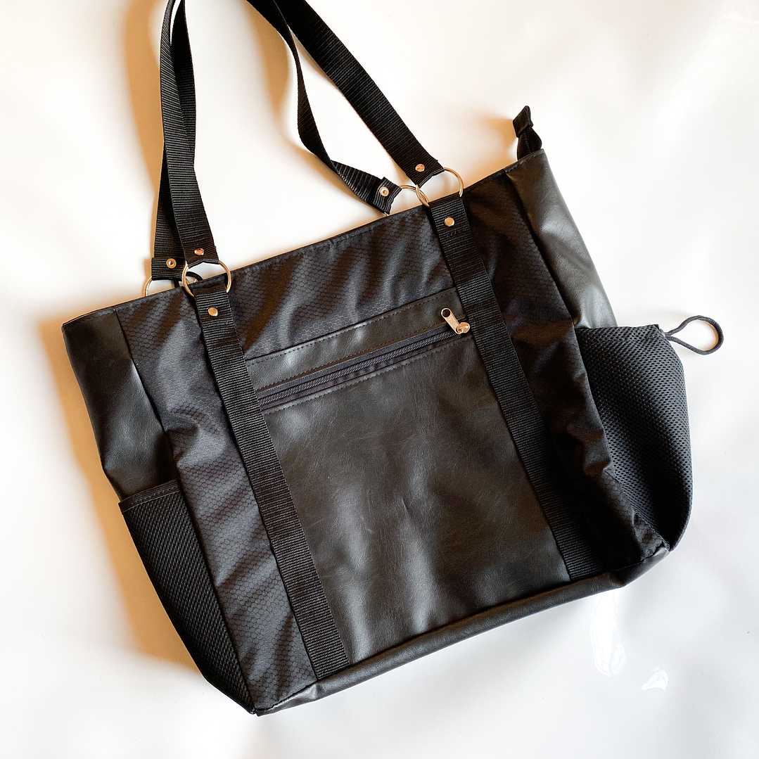 Totebag grande cuerina 🖤 2