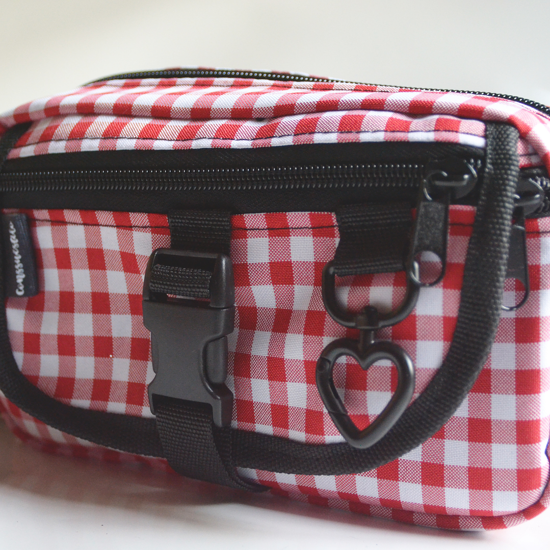 Full función cuadrillé rojo 2