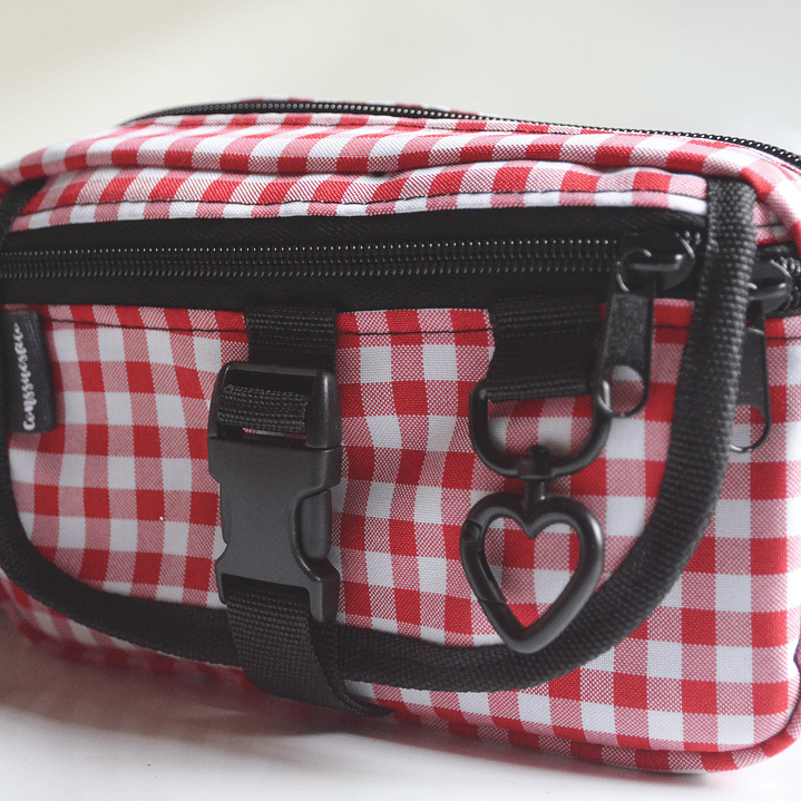 Full función cuadrillé rojo 2