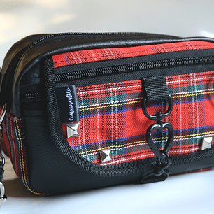 Full función tartán rojo