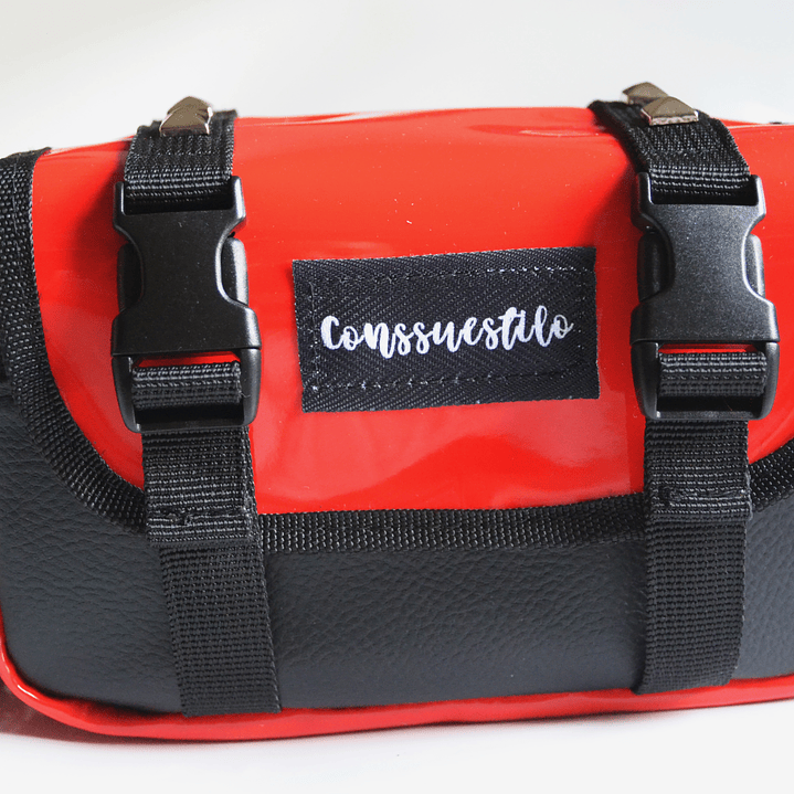 Full función charol rojo + cuerina 1