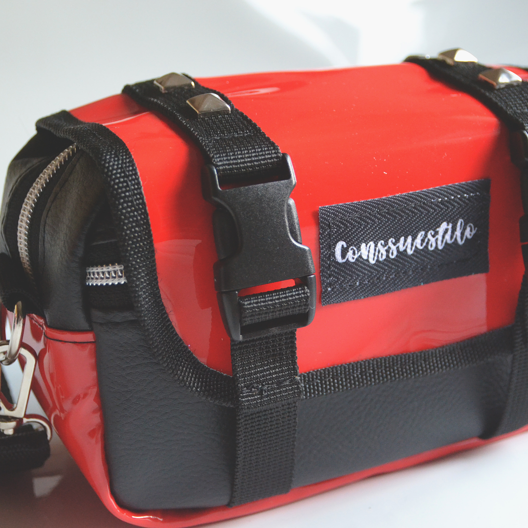 Full función charol rojo + cuerina 2