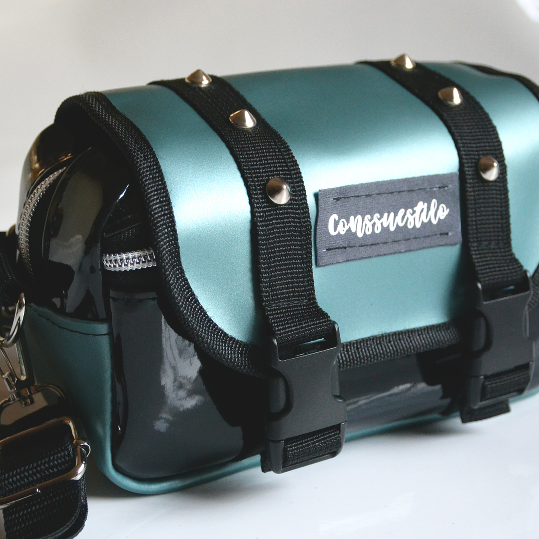 Full función charol + cuerina metalizada 2