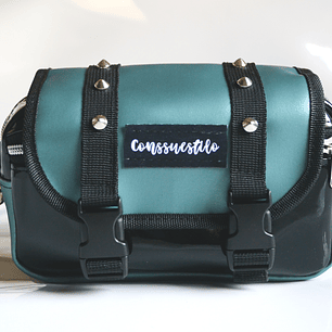 Full función charol + cuerina metalizada