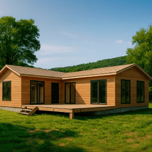 Cabaña tipo L. Valor Mt2