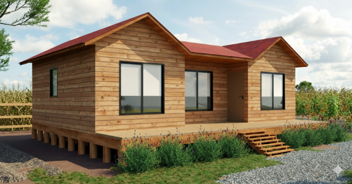 Cabaña tipo H. Valor Mt2 1