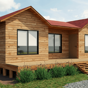 Cabaña tipo H. Valor Mt2