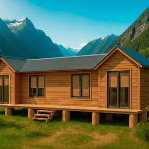 Cabaña doble H. valor mt2