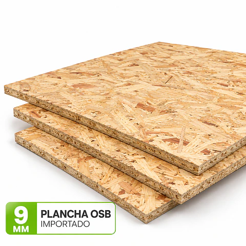 Plancha OSB 9 mm Importado