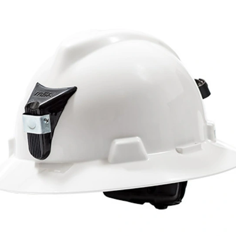 CASCO MSA VGARD TIPO SAFARI CON PORTALAMPARA 1