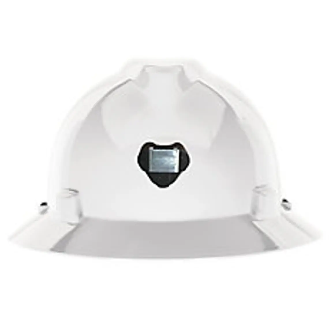 Casco MSA V-Gard Tipo Safari con Portalámpara 1