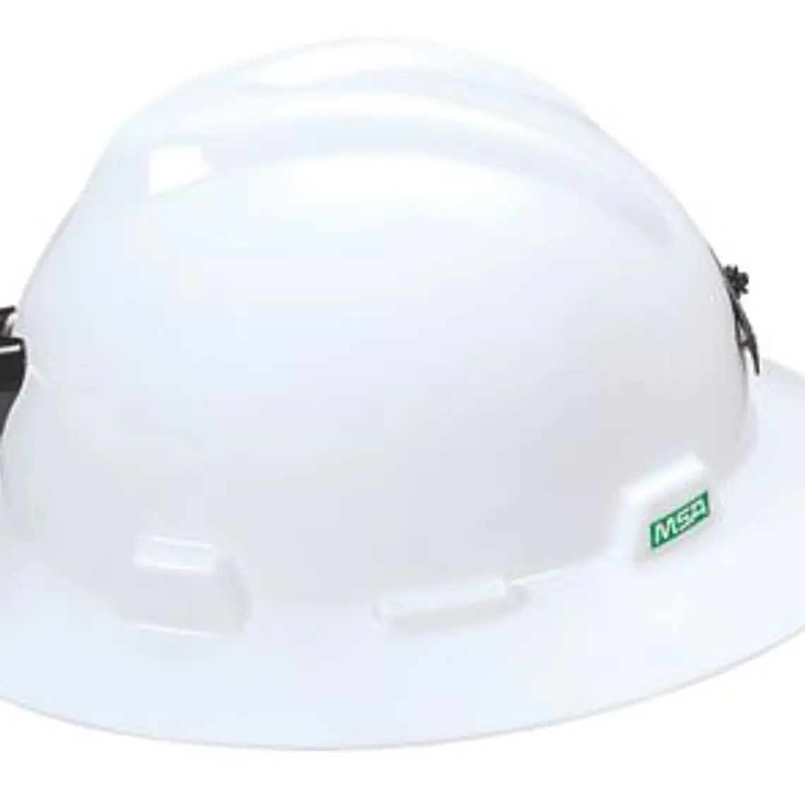 Casco MSA V-Gard Tipo Safari con Portalámpara 2