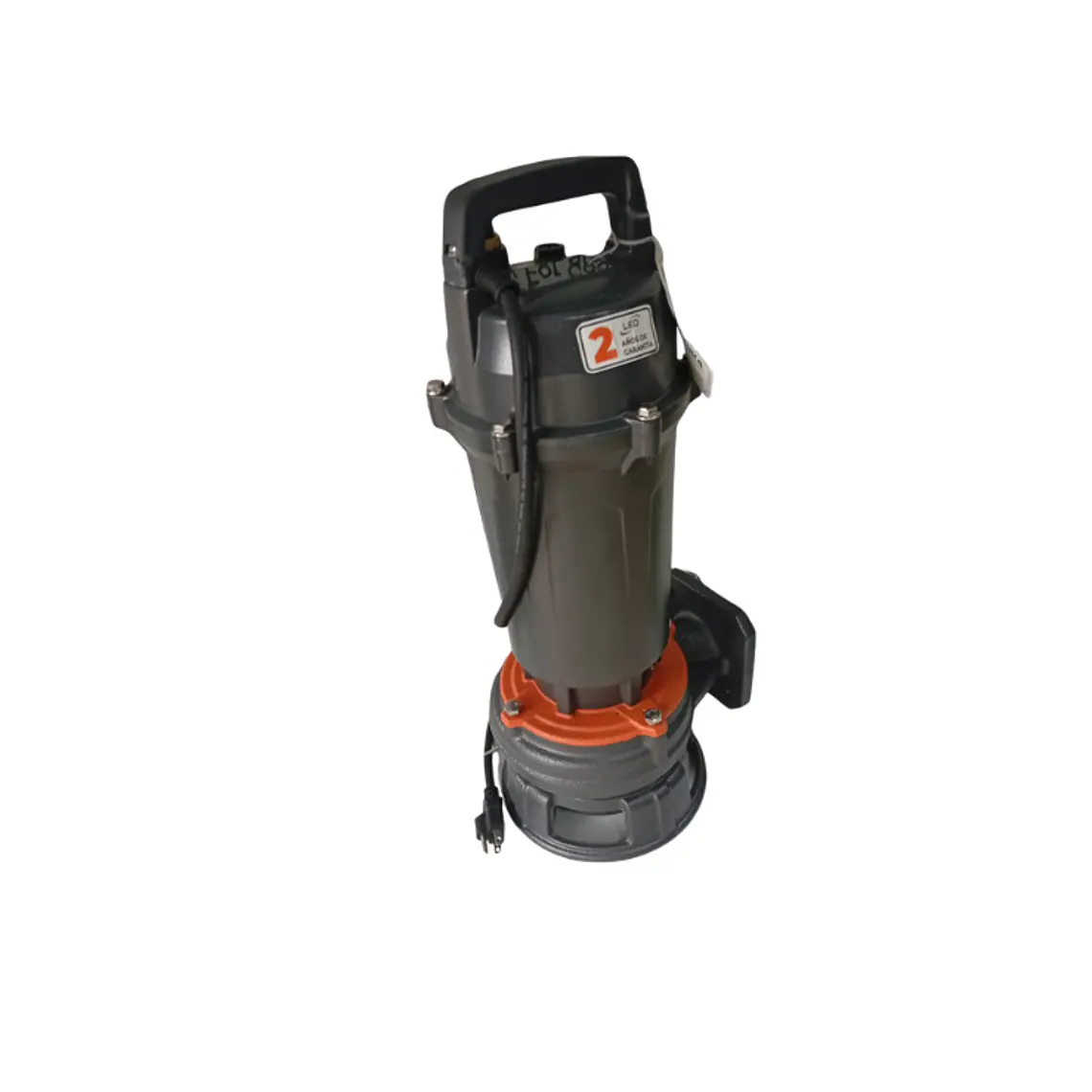Bomba Sumergible 3HP 220V Hierro Fundido — Agua Sucia 31m 2