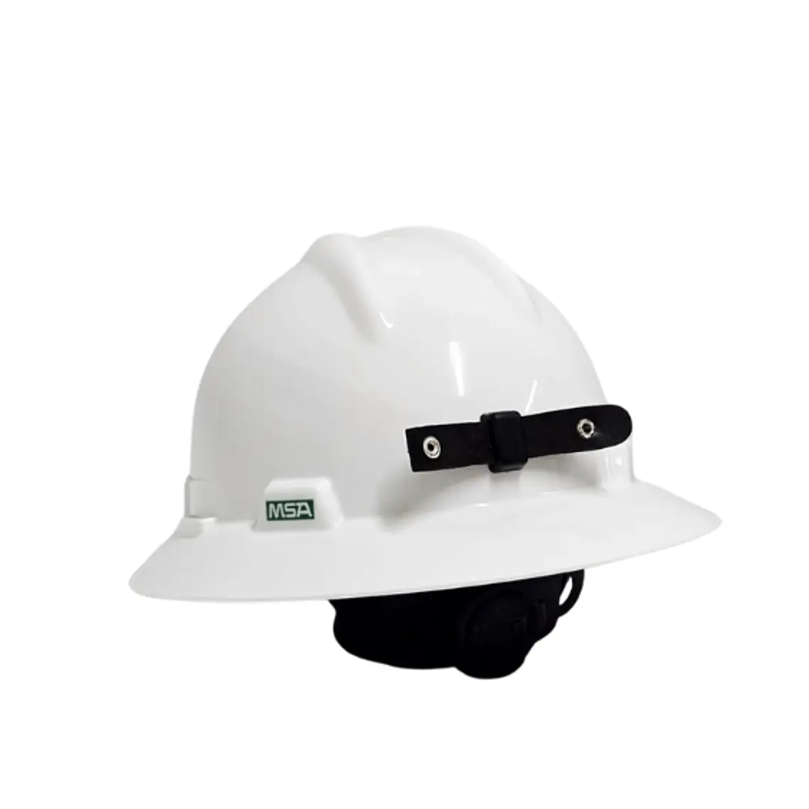 Casco Minero MSA V-Gard Safari con Portalámpara — Tipo II ANSI Z89.1 3
