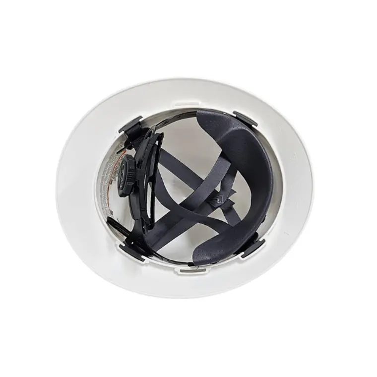 Casco Minero MSA V-Gard Safari con Portalámpara — Tipo II ANSI Z89.1 4