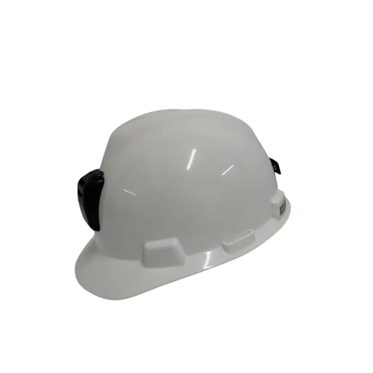 Casco Minero MSA V-Gard Cachucha con Portalámpara — Subterránea 1