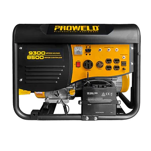 Planta Eléctrica Proweld PW9500E2 · 9.5 kVA Gasolina 120V/220V Arranque Eléctrico — Industrial y Minera