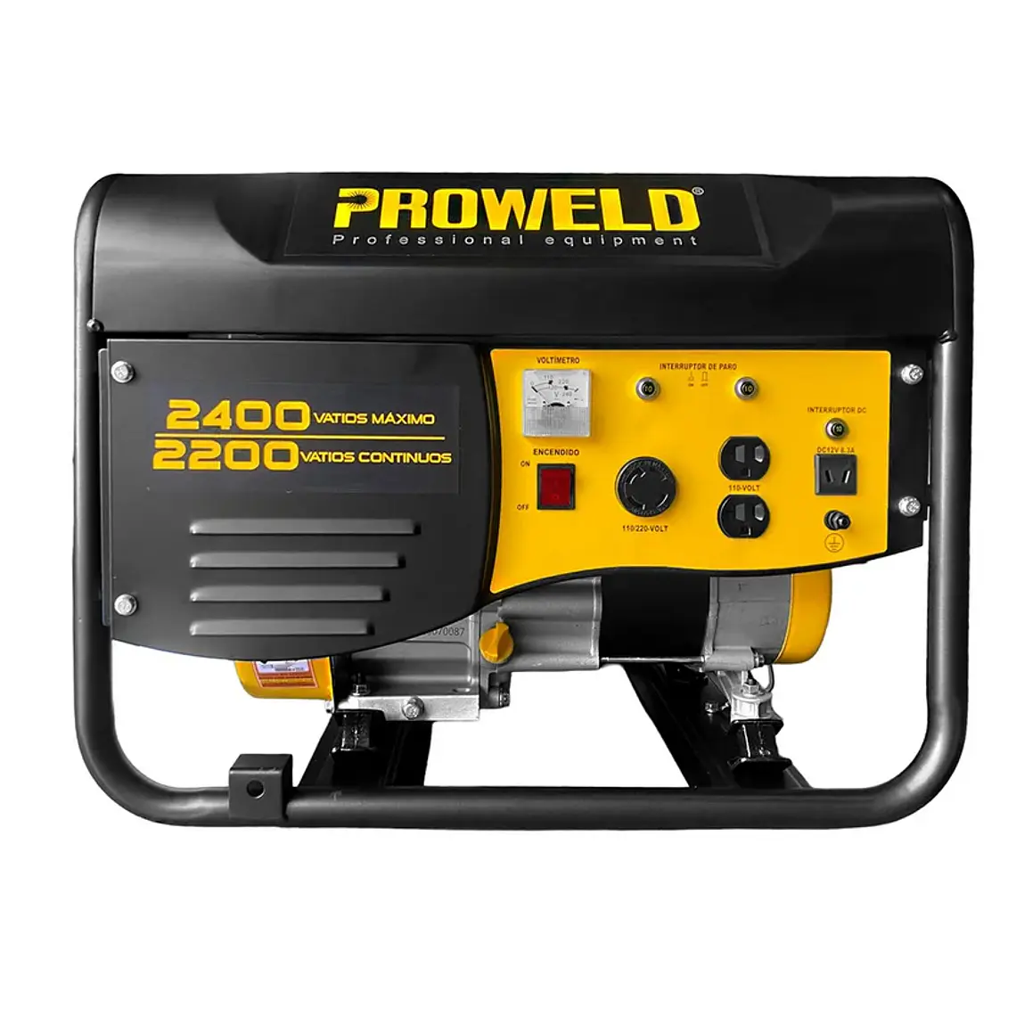 Planta Eléctrica Proweld PW2500 · 2.5 kVA Gasolina 120V/220V — Portátil para Hogar y Obra 1