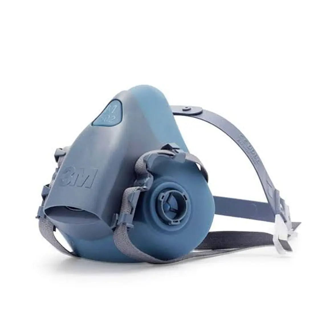 Respirador 3M 7502 Media Cara Silicona Premium — Talla M · Serie 7500 NIOSH 3