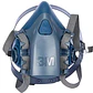 Respirador 3M 7502 Media Cara Silicona Premium — Talla M · Serie 7500 NIOSH - Miniatura 1