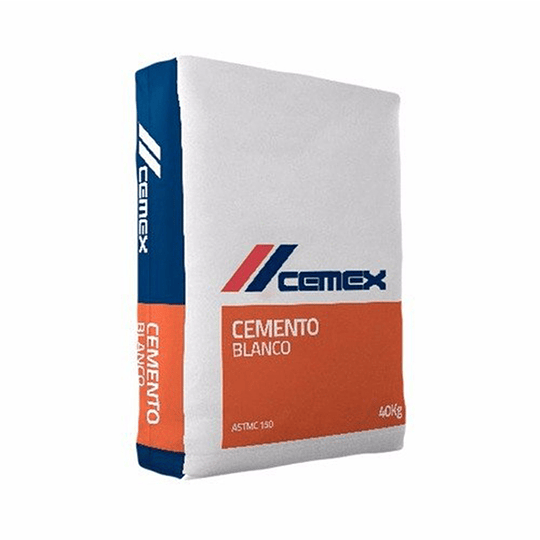 Cemento blanco x 40 kg - Cemex