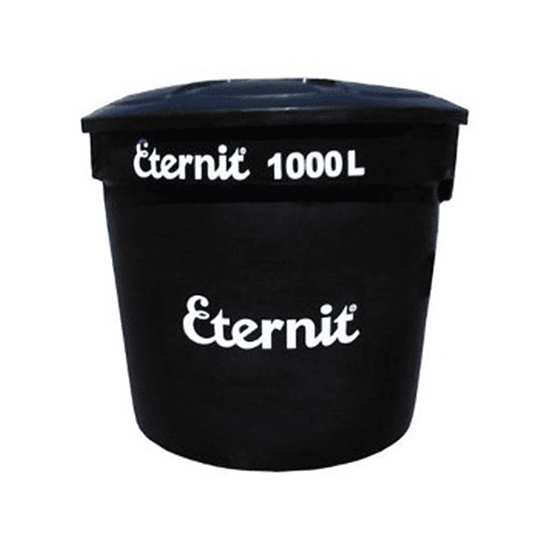 Tanque ecoplast 1000 litros negro - Eternit
