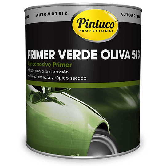 Primer anticorrosivo verde oliva 513 galón - Pintuco
