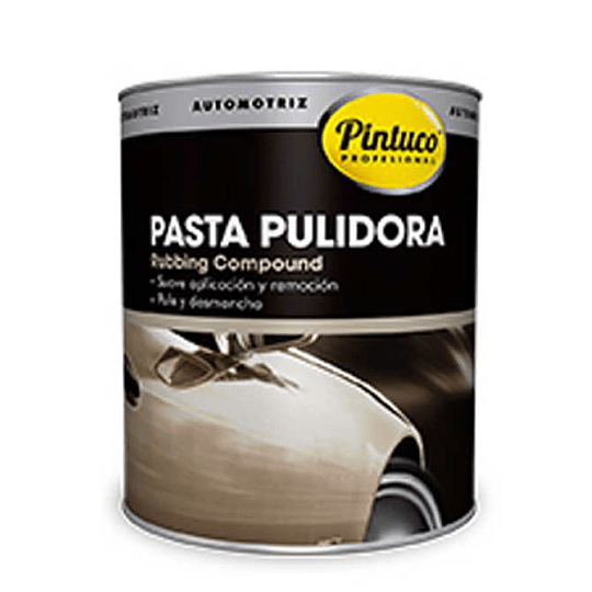 Pasta pulidora blanco 120025 1/4 galón - Pintuco