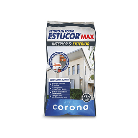 Estucor max 25 Kg - Corona